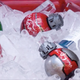 An assortment of Coke products styled like drinks from the world of Star Wars.